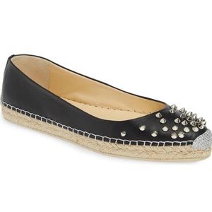 Christian Louboutin Aliochette Espadrille Flats Size 39
